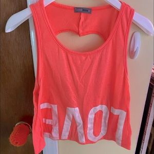 Neon Crop Top